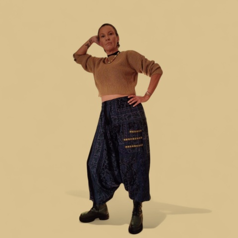 Szarawary, haremki, alladynki made in India