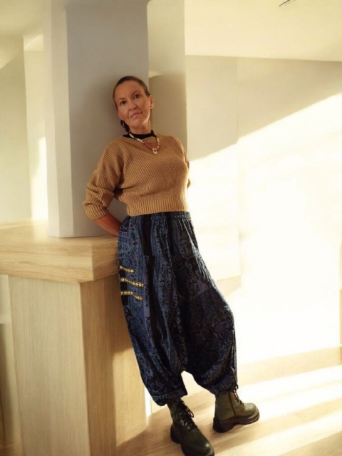 Szarawary, haremki, alladynki made in India